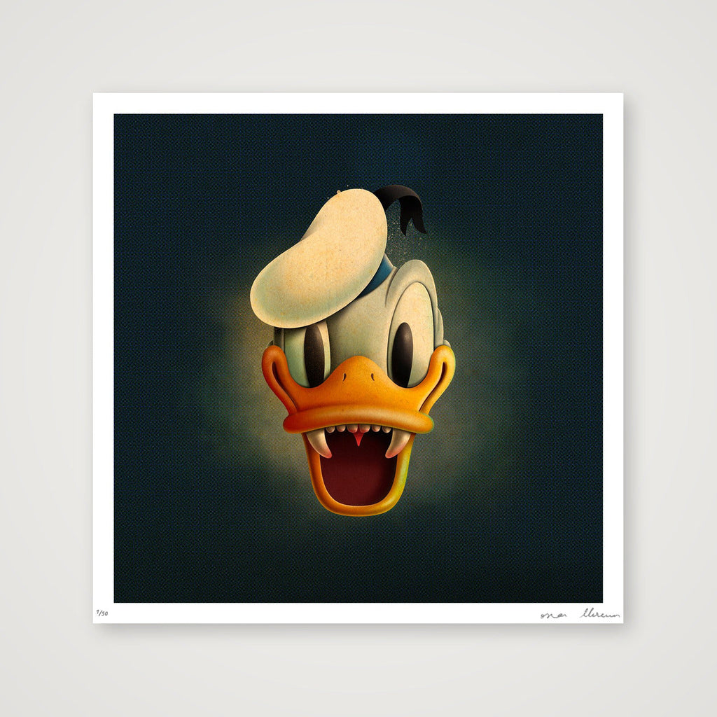 Donald Vamp — 60×60cm, 24×24" Print only