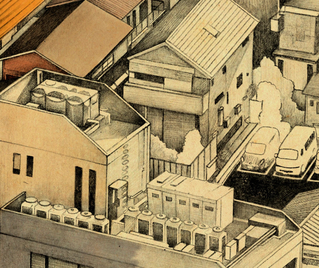 Lonely Doraemon in Tokyo – Limited Edition Giclée Print