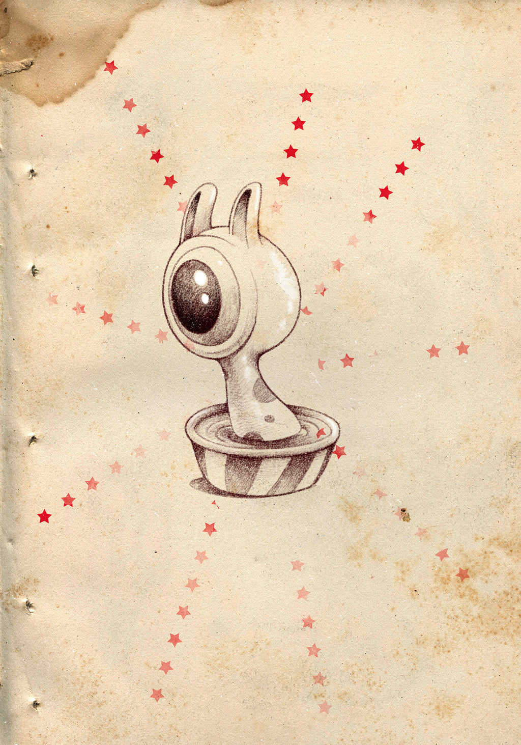 Akeku Vinyl Toy. Special edition.