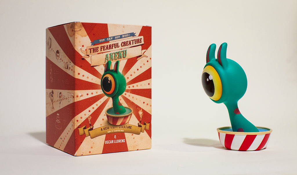 Akeku Vinyl Toy. Special edition.
