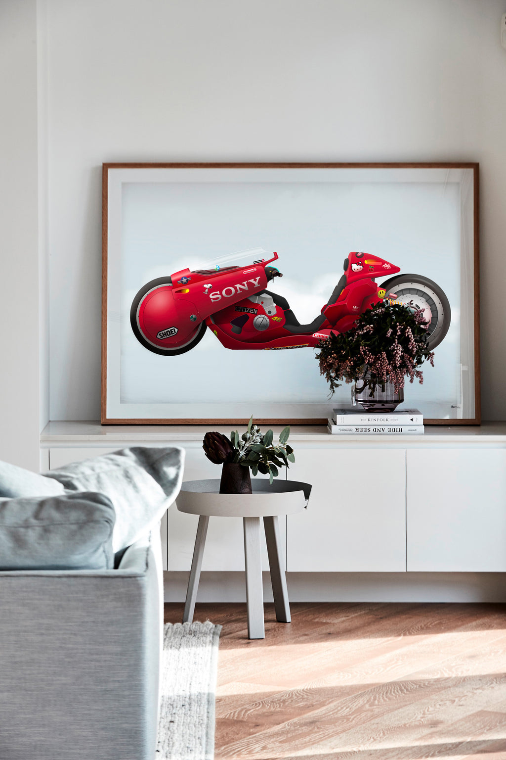 Kaneda´s Bike. Akira Anime