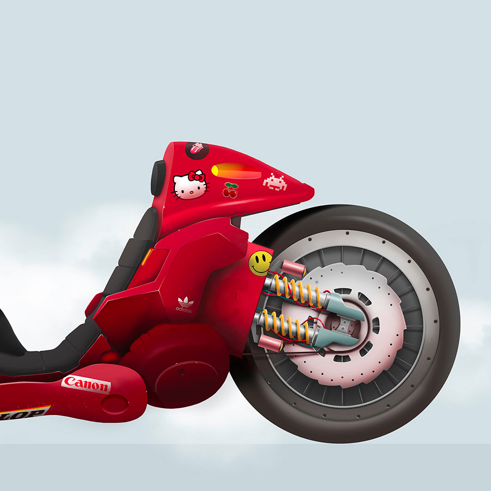 Kaneda´s Bike. Akira Anime