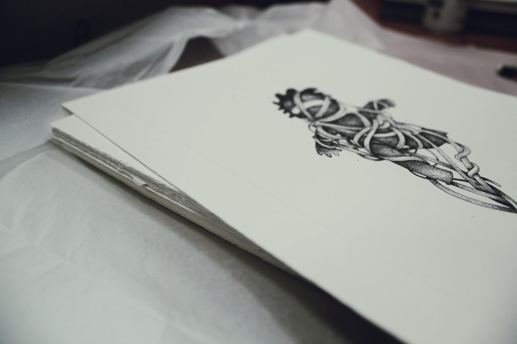 Photopolimer Engraving. Wired