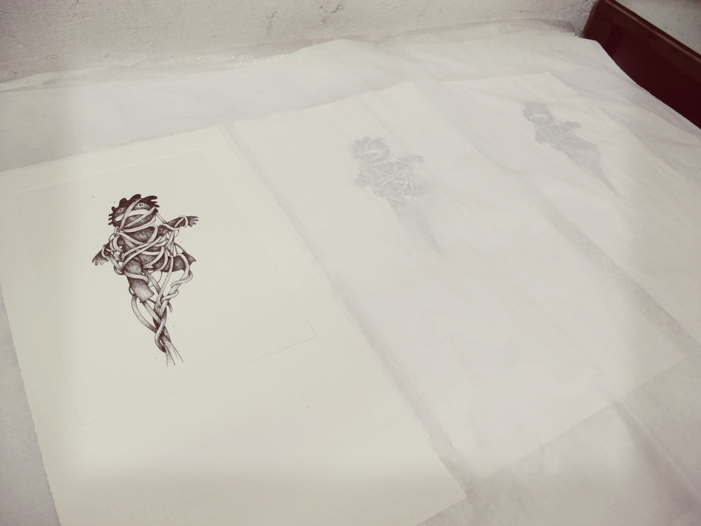 Photopolimer Engraving. Wired
